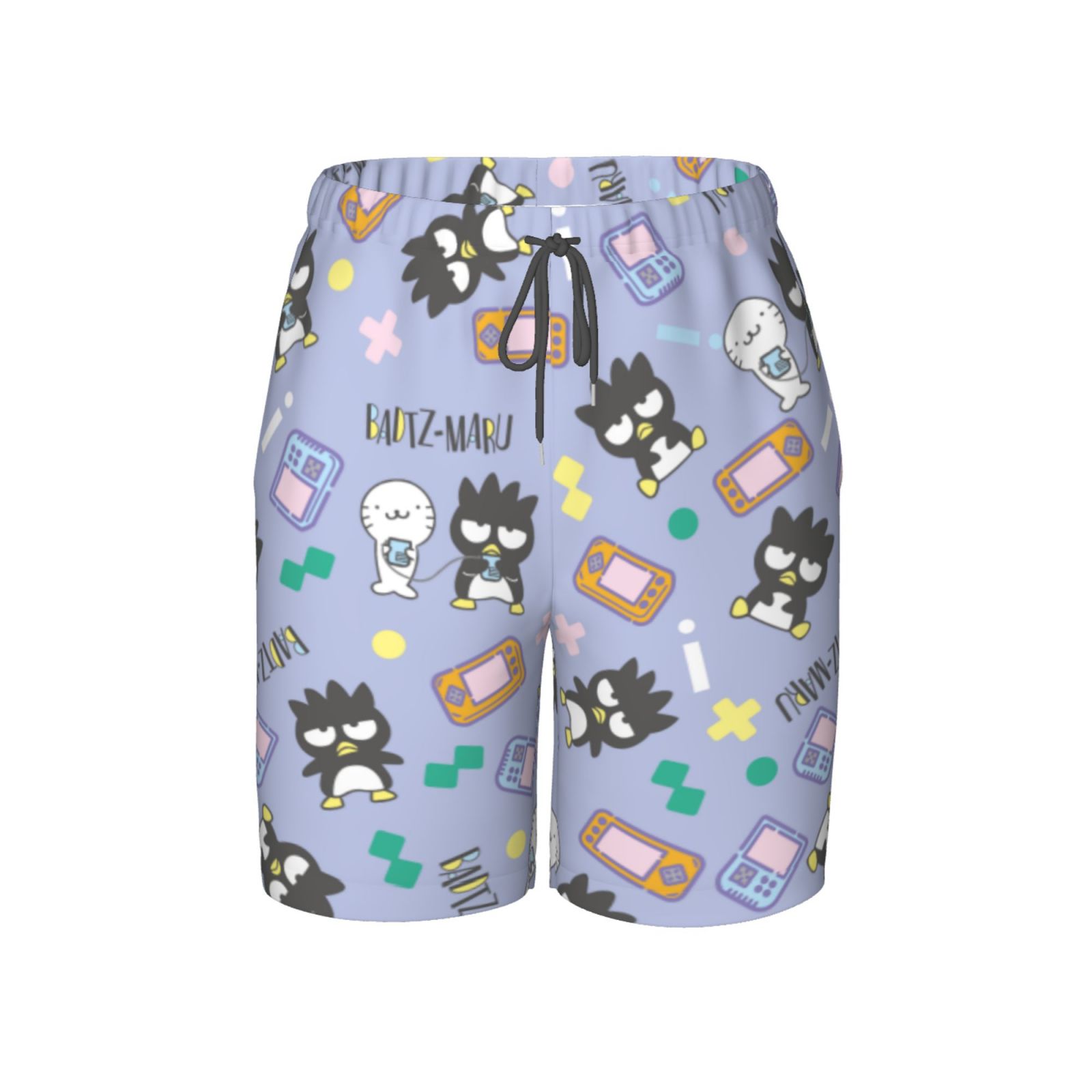Badtz-Maru Swin Trunks For Boys Girls, Quick Dry Swim Shorts, Kids Beach Shorts Bathing Suit